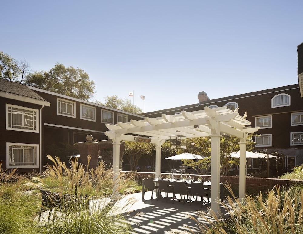 The Stanford Park Hotel Menlo Park Exterior foto