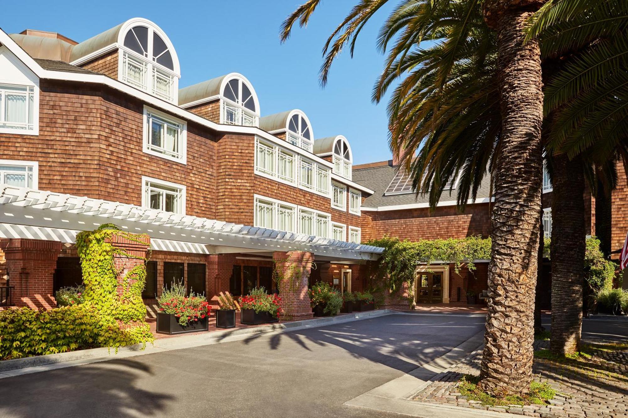 The Stanford Park Hotel Menlo Park Exterior foto